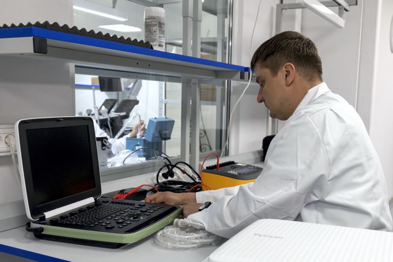 Производство аппаратов ультразвуковой диагностики «РуСкан» в Технополисе