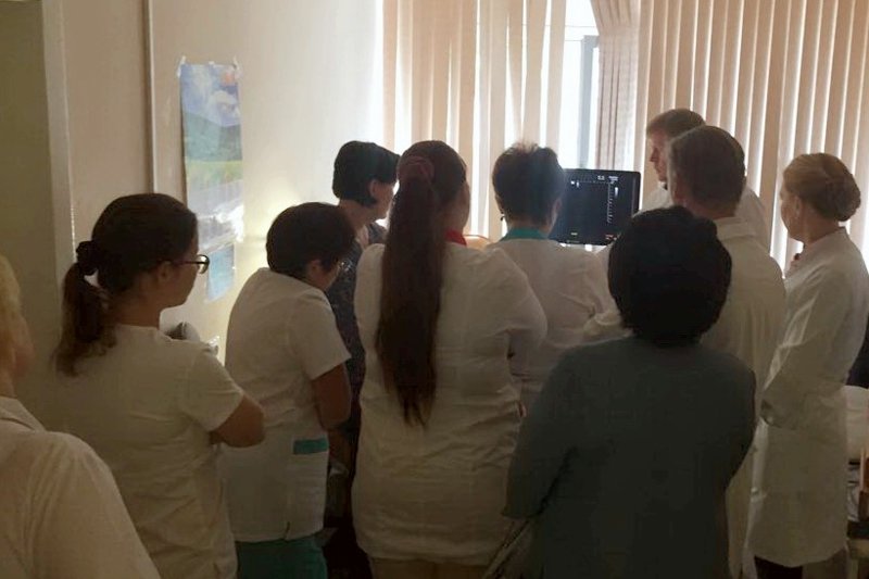 Презентация аппарата РуСкан 60 врачам Псковской областной клинической больницы